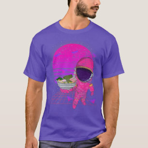 Bowl Of Ramen Noodles Vaporwave Aesthetics 90s Ast T-Shirt