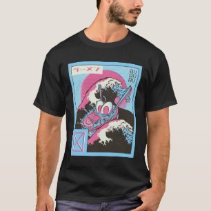 Bowl of Ramen Vaporwave Design T-Shirt