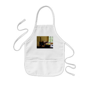 Bowl of Vegetables and Jars Kids Apron