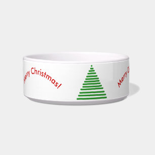 Bowl - Stylized Tree with Curved Text