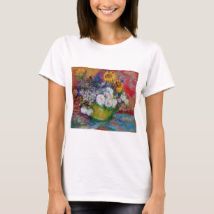 Bowl with Flowers, Van Gogh T-Shirt
