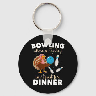 Bowler Bowling Keychain