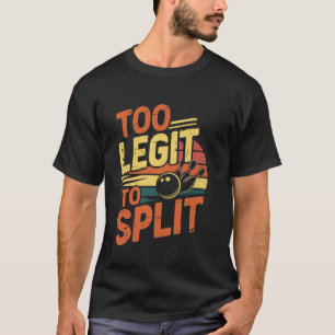 Bowler bowling sport bowling fan Funny Bowling T-Shirt
