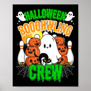 Bowler Coach Bowling Kids Halloween Player Team Bo Poster