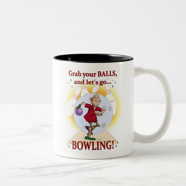 Bowler Two-Tone Coffee Mug (Right)