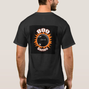 Bowler's 800 Series in Black and Orange T-Shirt