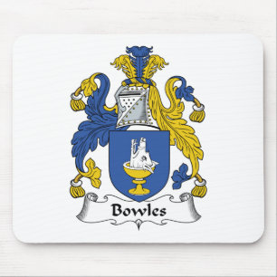 Bowles Family Crest Mouse Pad