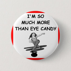 bowling 2 inch round button