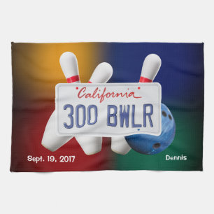 Bowling 300 Game Towel