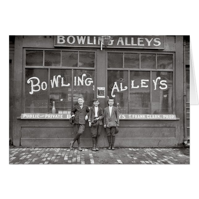 Bowling Alley, 1911 (Front Horizontal)
