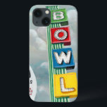 Bowling Alley Artwork iPhone 13 Case<br><div class="desc">Bowling Alley Artwork Artist: Naomi McCavitt</div>