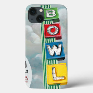 Bowling Alley Artwork iPhone 13 Case