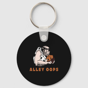 Bowling Alley Oops Caveman Keychain