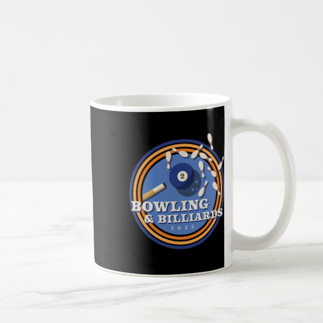 Bowling And Billiards - 2 Ll  Coffee Mug (Right)
