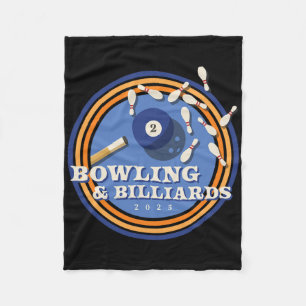 Bowling And Billiards - 2 Ll Fleece Blanket