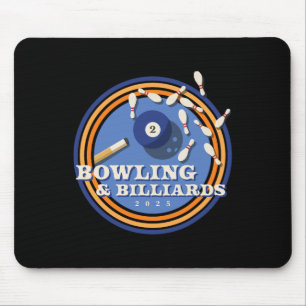 Bowling And Billiards - 2 Ll Mouse Pad