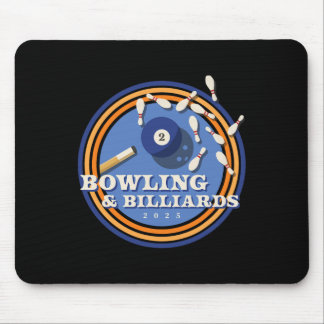 Bowling And Billiards - 2 Ll  Mouse Pad