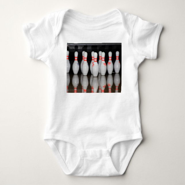 Bowling Baby Bodysuit (Front)