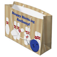 Bowling Ball and Pins Personalized