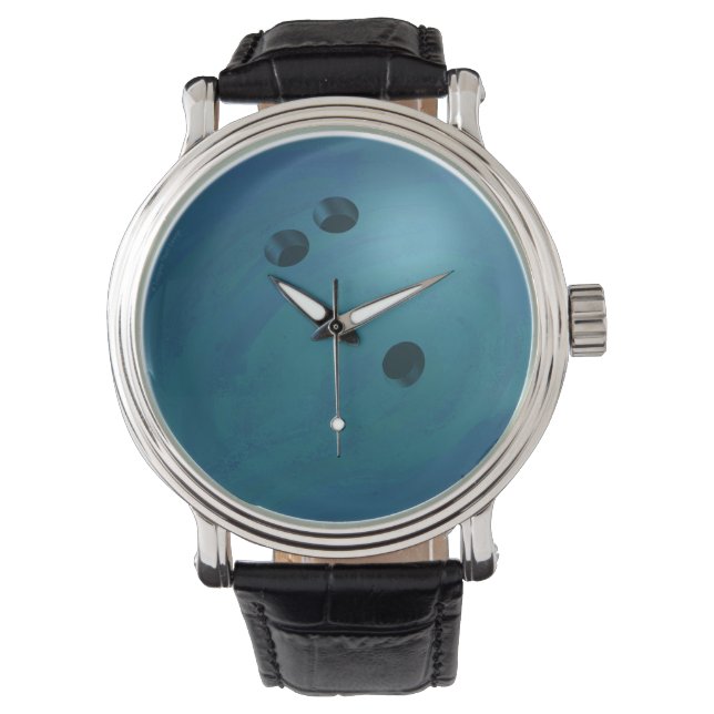 Bowling Ball Blue Watch (Front)