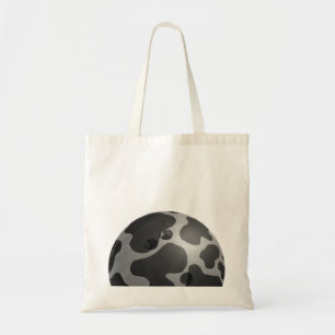 Bowling Ball Cow Grey Tote Bag
