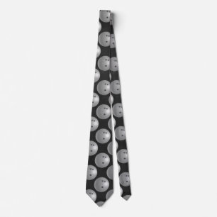 Bowling Ball Grey Tie
