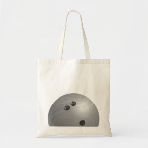 Bowling Ball Grey Tote Bag