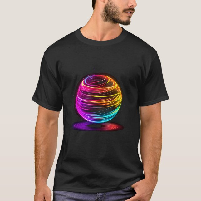 Bowling Ball Pin Alley Turkey Artistic  T-Shirt (Front)