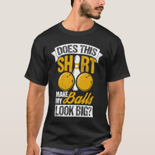 Bowling Ball Pin Bowler Strike Bowling Fanatic Bow T-Shirt