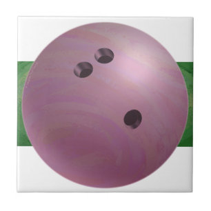 Bowling Ball Pink Tile