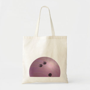 Bowling Ball Pink Tote Bag