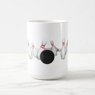 Bowling Ball & Pins: 3D Model: Coffee Mug