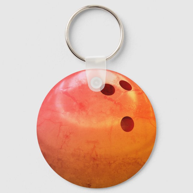 Bowling Ball Team Keychain (Front)