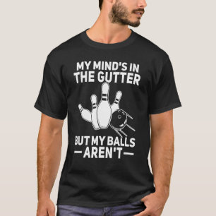 Bowling Balls Design T-Shirt