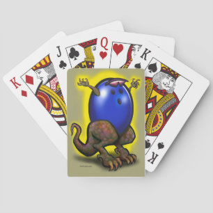 Bowling Beast Playing Cards