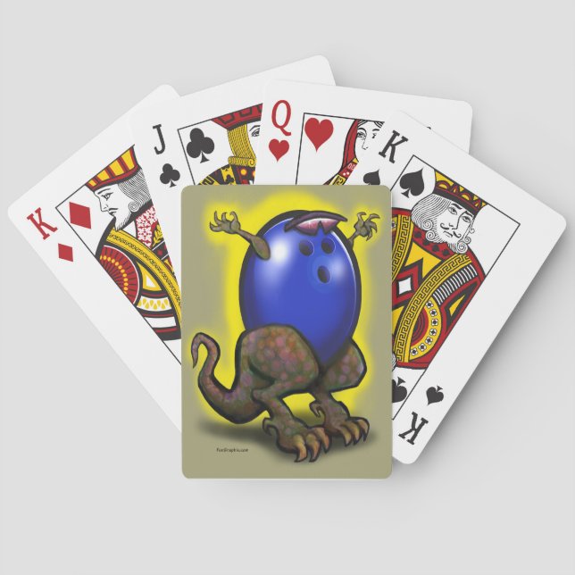 Bowling Beast Playing Cards (Back)