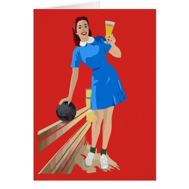 Bowling, Beer, Fun (Front)