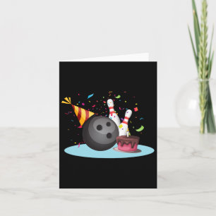 Bowling Birthday Party Bowling Party Happy Birthda Card