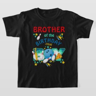 Bowling Birthday Shirt Brother of the Birthday Boy