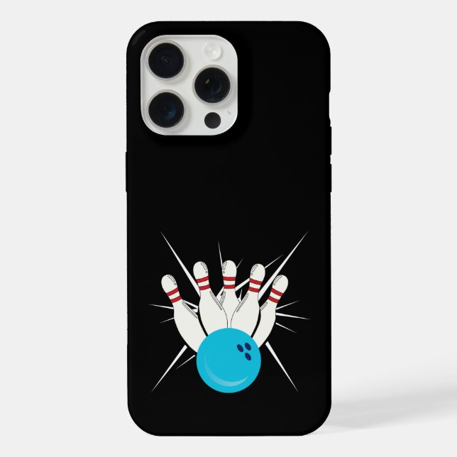 Bowling Bliss iPhone Case (Back)