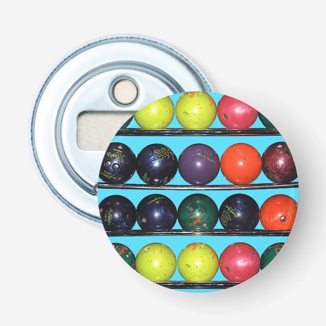 Bowling Blitz  Bottle Opener (Front)