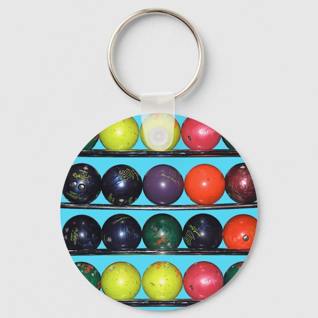Bowling Blitz Keychain (Front)