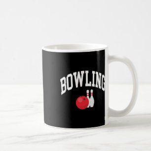 Bowling Bowler Graphic  Coffee Mug