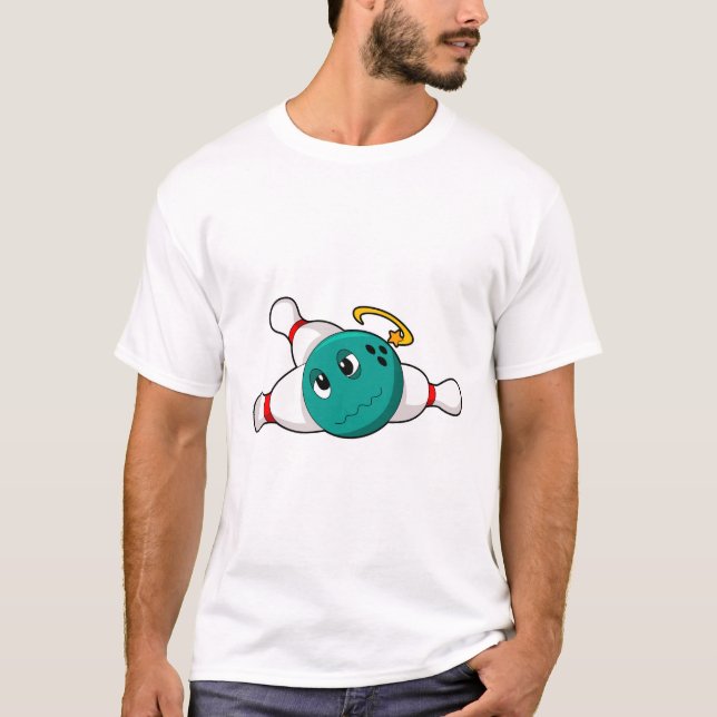 Bowling Bowling ball Bowling pin T-Shirt (Front)