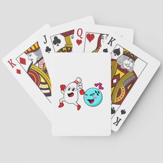 Bowling Bowling ball Playing Cards (Back)