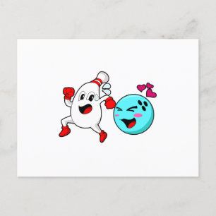 Bowling Bowling ball Postcard