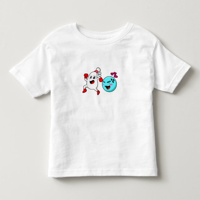 Bowling Bowling ball Toddler T-shirt (Front)