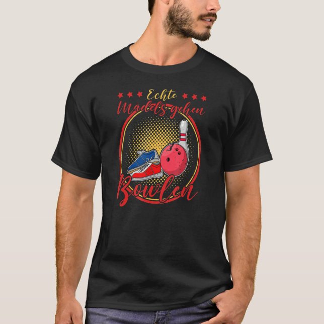 Bowling bowling skittle bowlers saying bowling_7 T-Shirt (Front)