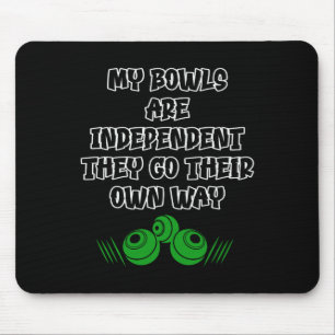 Bowling Bowls Mouse Pad