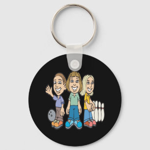 Bowling Buddies Keychain